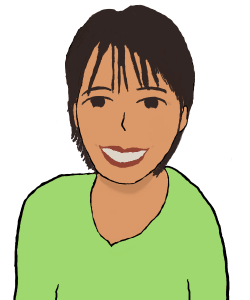 ニコニコしてるニコさん