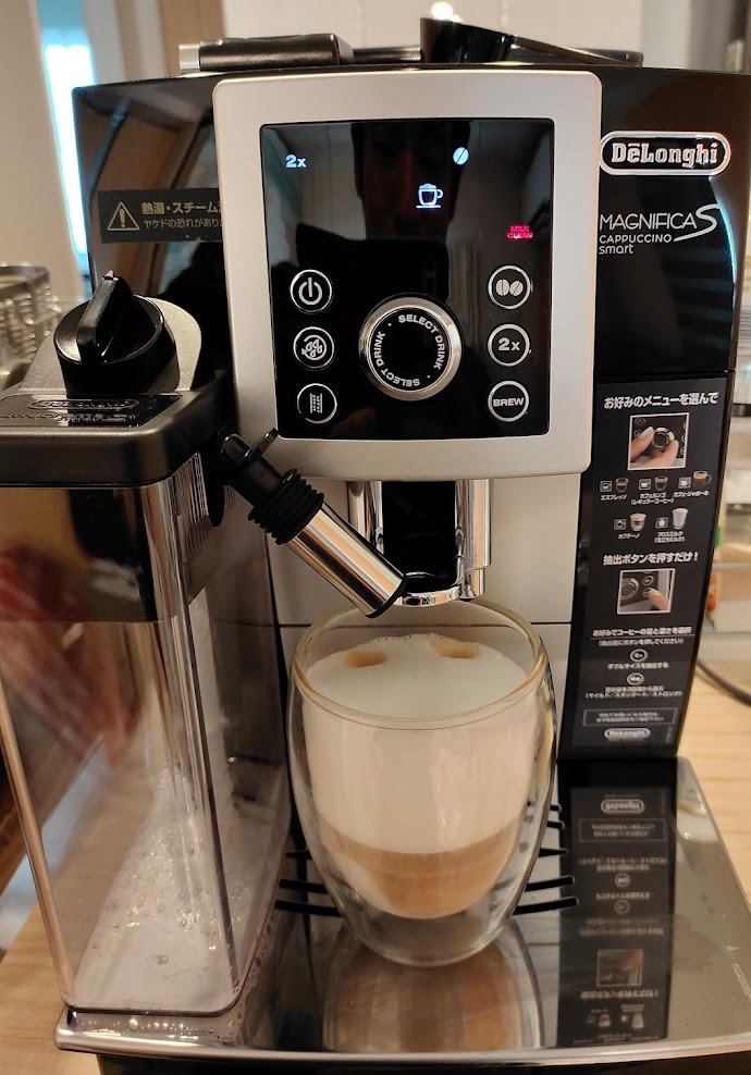 マグニフィカS カプチーノ スマート ECAM23260SBN